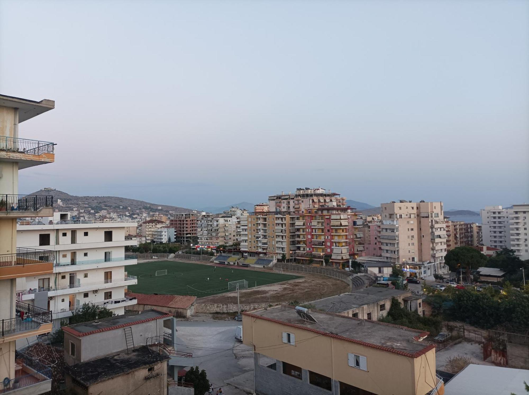 Achilles Apartments Sarandë Exterior foto